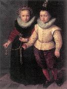 KETEL, Cornelis Double Portrait of a Brother and Sister sg china oil painting artist